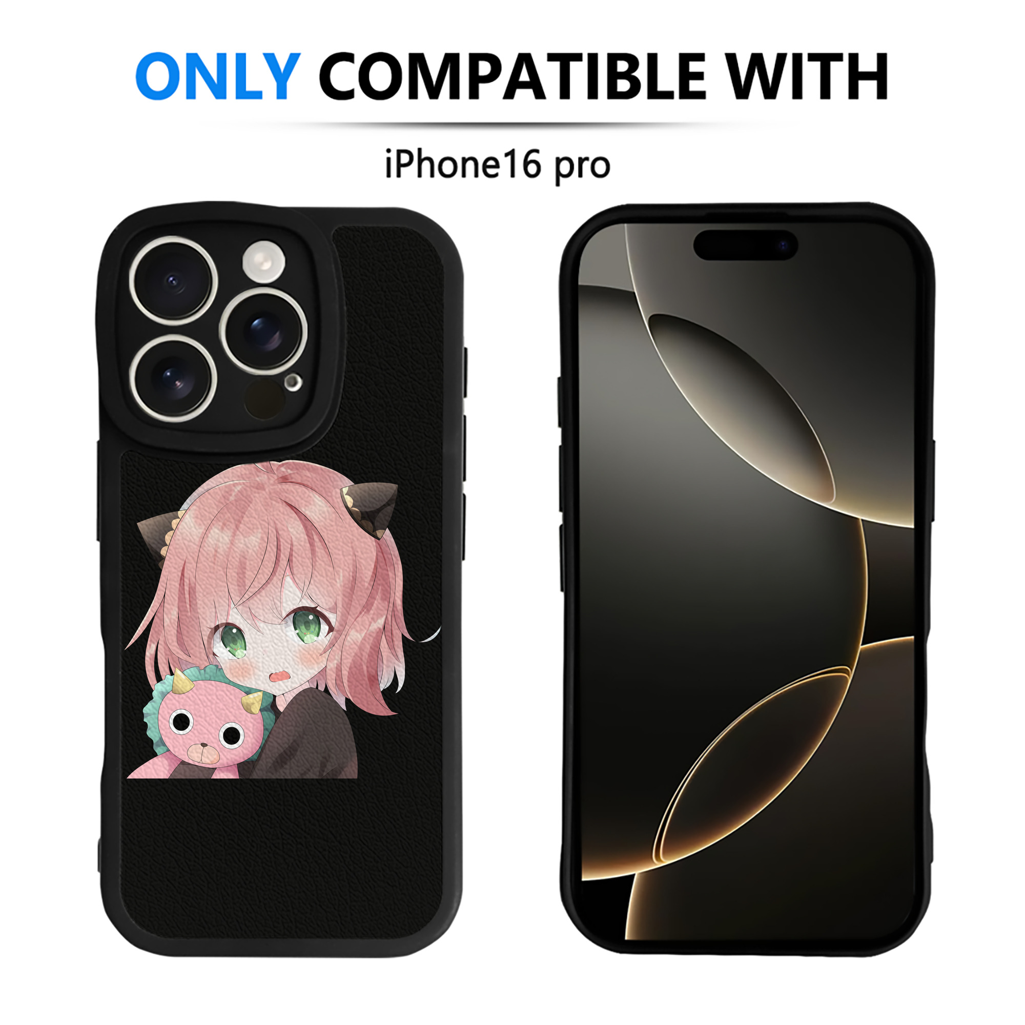 （画像用） SPY×FAMILY间谍家家酒 【iPhone 16シリーズ対応】シリコンスマホケース（レザー調） 材質：シリコン